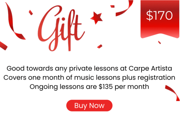 Lessons Gift Card-$170