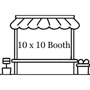 SDFM Seasonal 10 x 10 Booth (Outside)